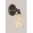 Wall Sconce With 5.5" Crystal Glass-13491712-13491708