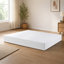 Matelas blanc queen de 15 cm d'épaisseur, matelas en mousse mémoire au thé vert, livré dans une boîte, sans fibre de verre, sommier non inclus-1613750787