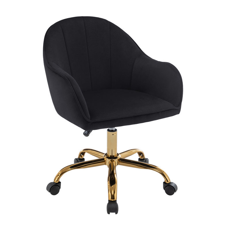 Edgar Desk Chair, Black