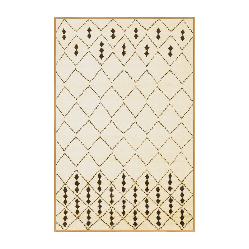 Washable Indoor Rug, Rectangle 5' x 8'