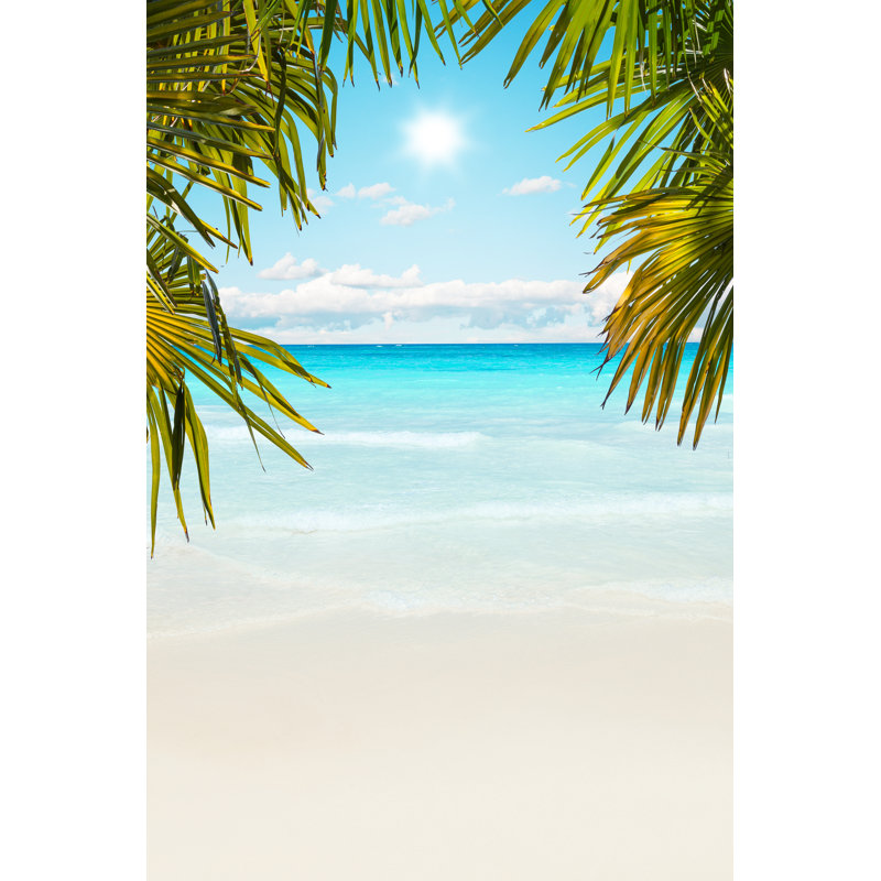 «Tropical Beach» par Joseicotiosoto - Photographie sur toile tendue, L 12 po x H 18 po