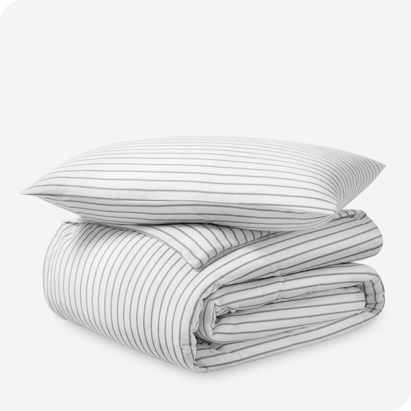 Flannel Duvet Cover and Sham Set, Twin/Twin XL Duvet Cover + 1 Standard Sham, Red Lodge Plaid