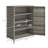 Wicker Outdoor Storage Cabinet with Shelves, 4-Shelf Outdoor Pool Towel Storage Cabinet with Two Doors, Rattan Outdoor Storage Shelves for Garden, Backyard, Porch-109566426