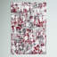 Mascia Abstract Grey/Red/White Area Rug-350889711