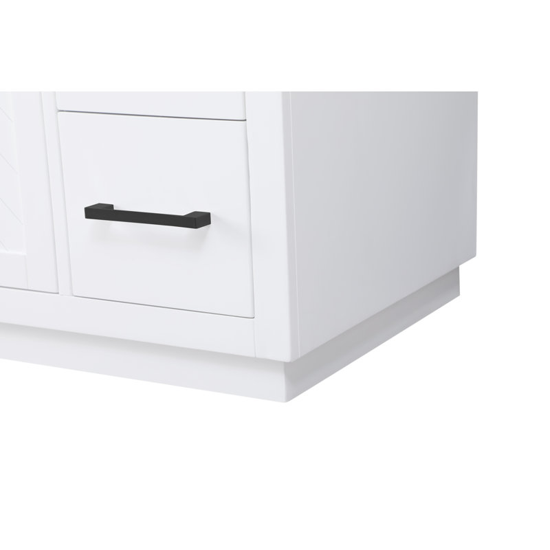 48 inch Single Bathroom Vanity, White