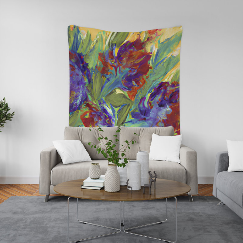 Tapisserie murale, H 60 po x l 51 po