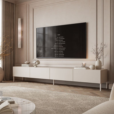 CARMEN MAT 250 cm TV Stand with Legs