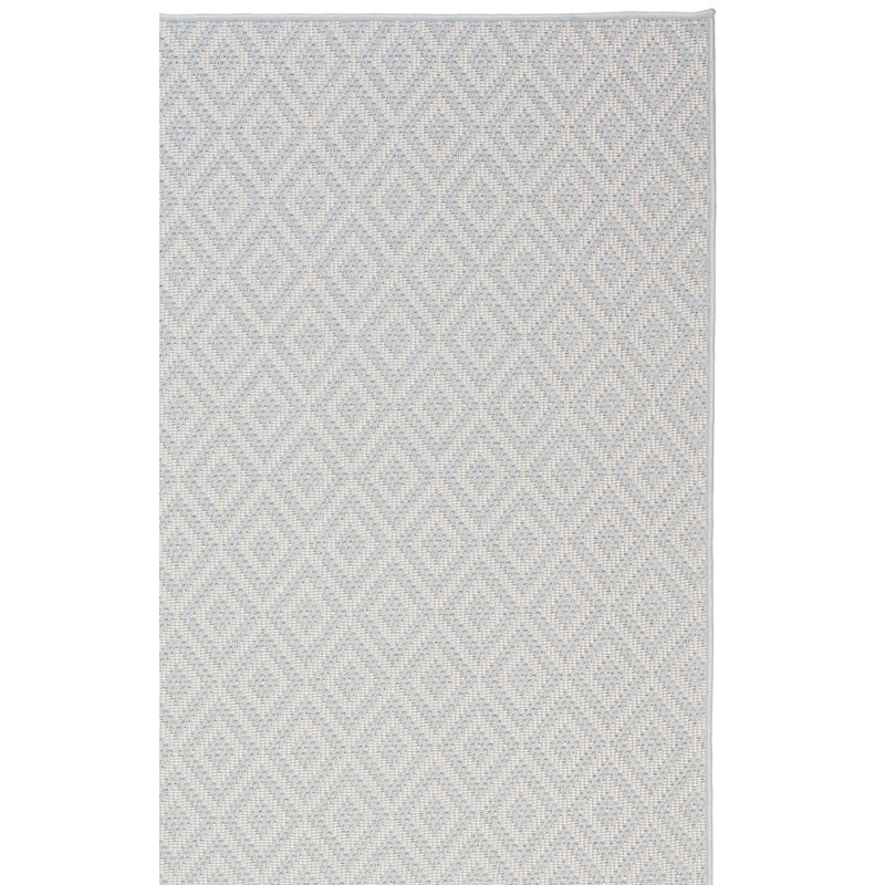 Tapis d'intérieur / extérieur géométrique lavable à la machine Martha Stewart, Rectangle 5 pi 3 po x 7 pi 6 po