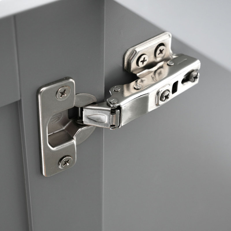 [Cabinet seulement] Meuble-lavabo (lavabo non inclus), Gris