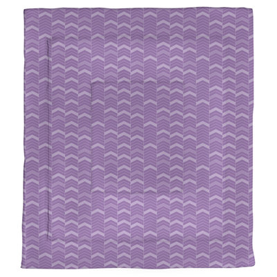 Édredon réversible en microfibre Rhonda Cheval
