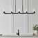10 - Light Dimmable Linear Chandelier