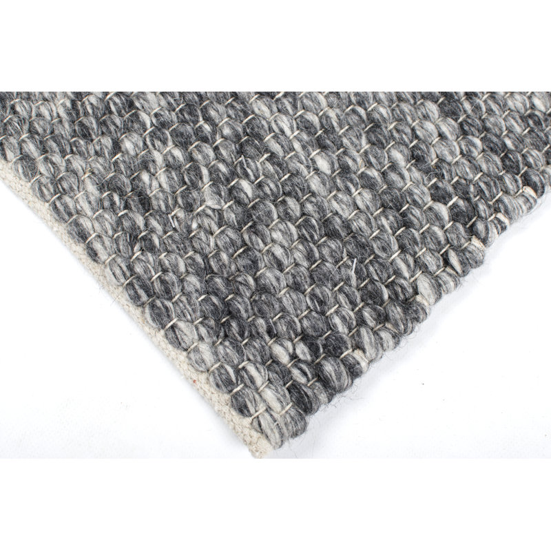 Jovan Rectangle Wool Hand Woven Area Rug, Rectangle 200cm x 290cm