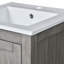 Meuble-lavabo avec lavabo, meuble-lavabo avec lavabo rectangulaire en céramique, meuble-lavabo pour l'organisation