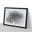 A Great Horned Owl in Abstract - Picture Frame Graphic Art Print-55629581-55629585