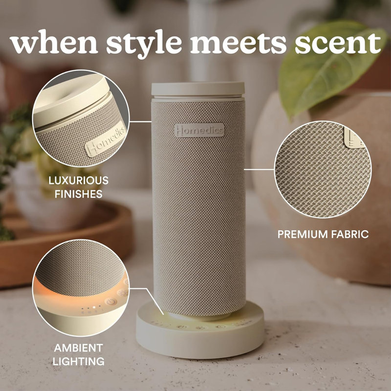 Diffuseur sans eau en tissu Homenics Serenescent