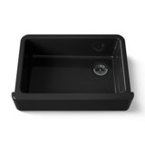 Whitehaven® 33" x 22" Self-Trimming Under-Mount Single-Bowl Kitchen Sink with Tall Apron