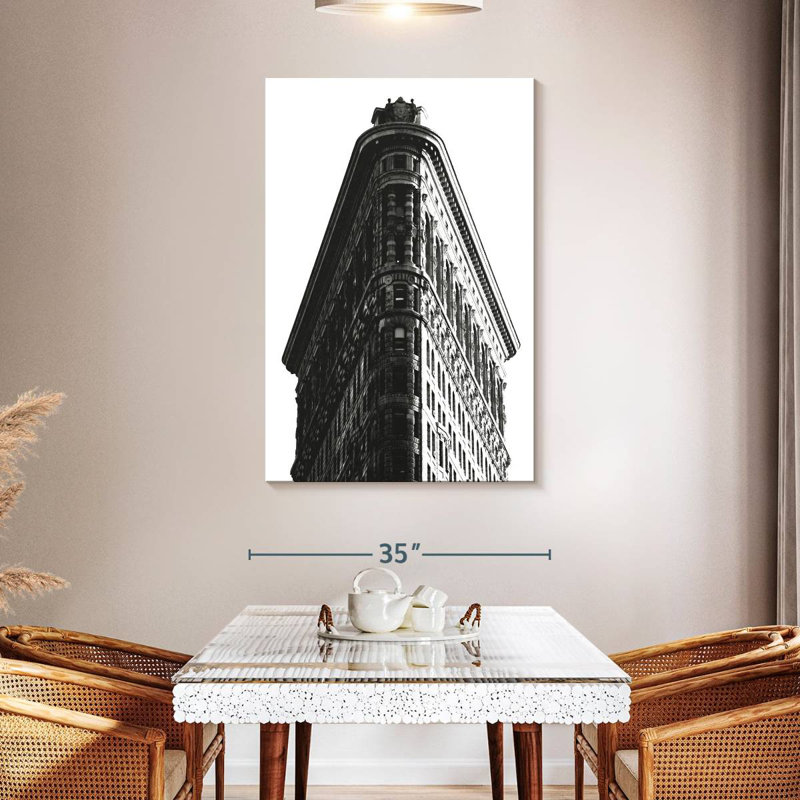 Bords de bâtiment Lilie Flatiron, H 48 po x l 32 po