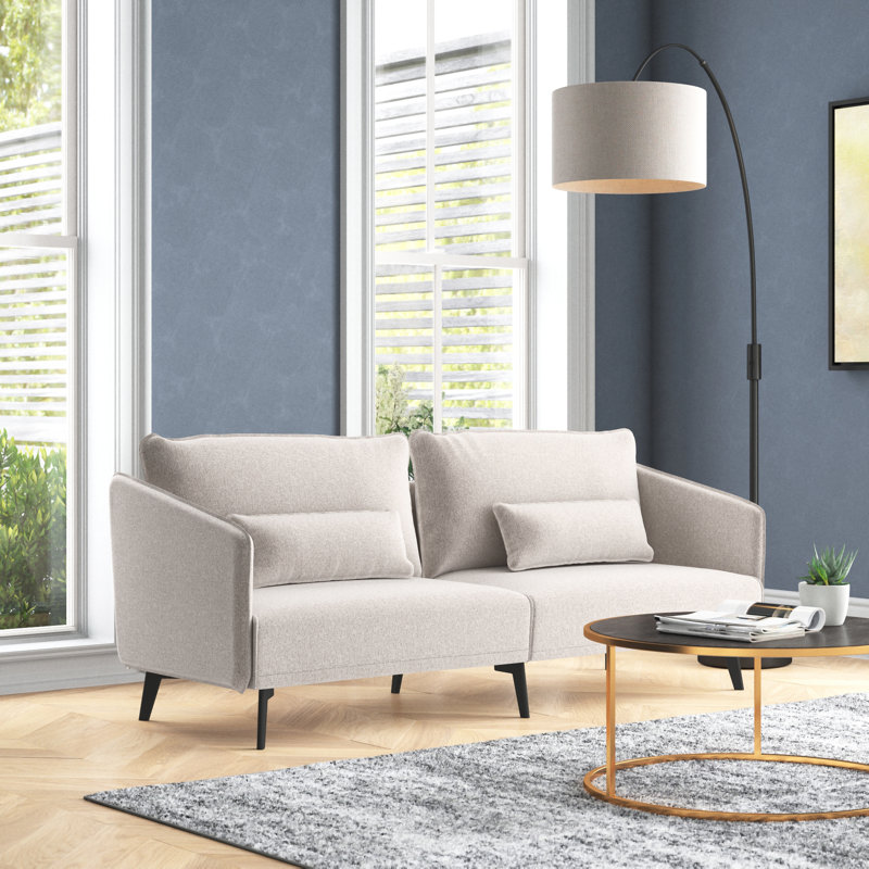 Canapé Junien, 100% coton beige