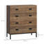 Seidman 80cm W 4 - Drawer Chest of Drawers