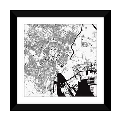 « tokyo », art sur toile tendue