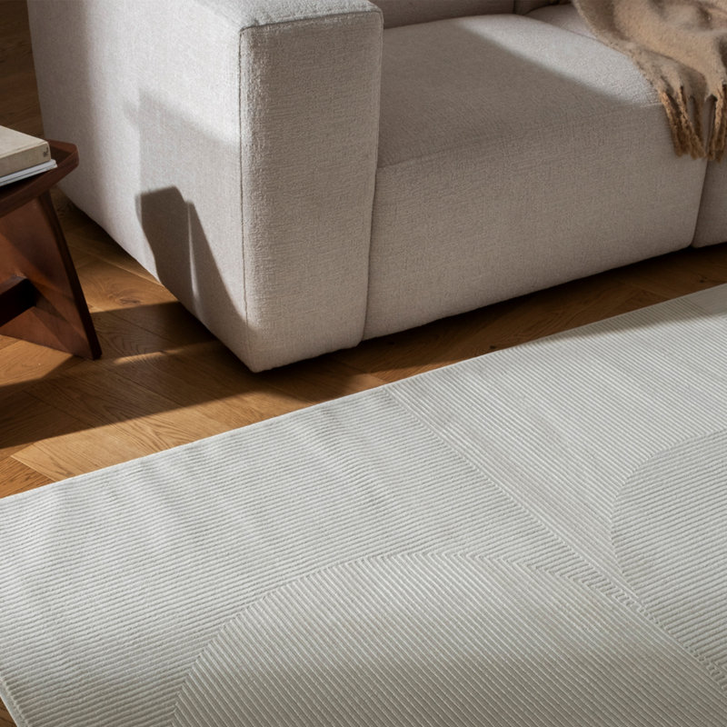 Ellipsis Washable Rug, Rectangle 6'7" x 9'