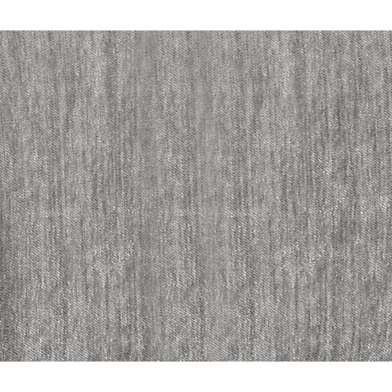 Canapé modulaire 5 pièces en suède gris pour un espace de vie confortable avec siège et dossier
