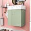 Meuble-lavabo flottant moderne avec lavabo en céramique-1108905870