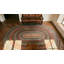 Antique Braided American Allover Rug