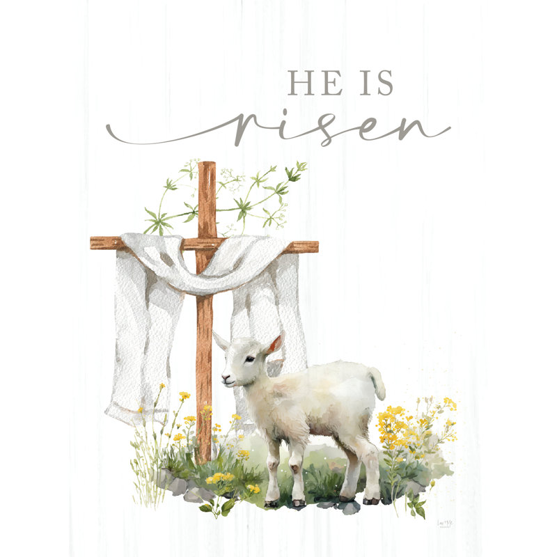 «He is Risen» par Lux + Me Designs, H 32 po x l 24 po