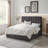 Dark Grey Queen Bed-1112171948