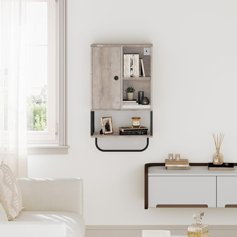 Armoire à pharmacie à miroir murale l 30,7 po H 27,6 po Bridgeland