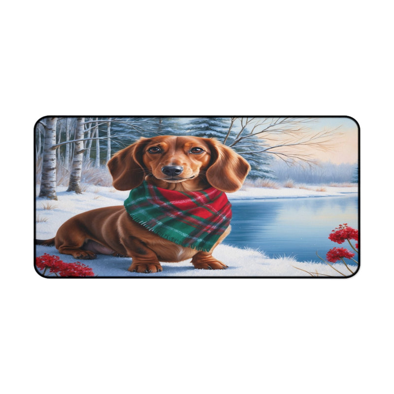 Polyester Desk Pad, 31.5x15.5
