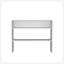 Console blanche avec rangement ouvert-1327346513