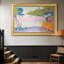 Golfe Juan, 1896 - Paul Signac - Toile encadrée sur mesure-420672024-420672035-420672042