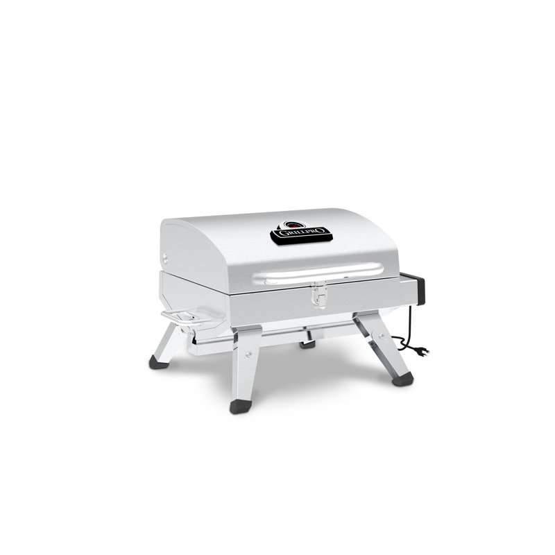 Grillpro 24'' W x 17'' D Foldable Portable 2 - Burner Freestanding Electric Grill