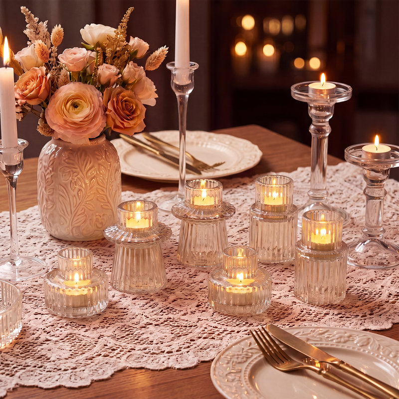Set of 6 Candle Holders