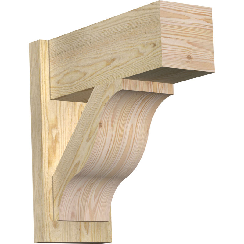 Jeu de blocs Funston, 8" W Douglas Fir (Rough Sawn), P 20 po x H 20 po