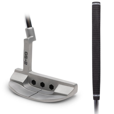 Gosports GS2 Tour Golf Putter  34 Right-Handed Mallet Putter With Pistol Grip And Milled Face