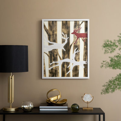 Christmas Holiday Art DCCXCVIII Framed Print - Solid Wood