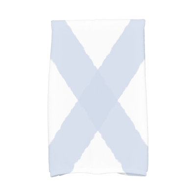 Serviette de bain à imprimé géométrique Aksel