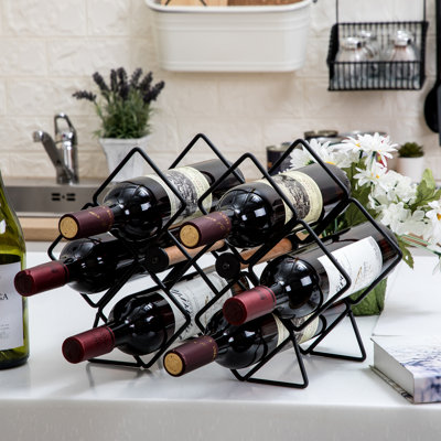 6 bouteilles Sidney en noir