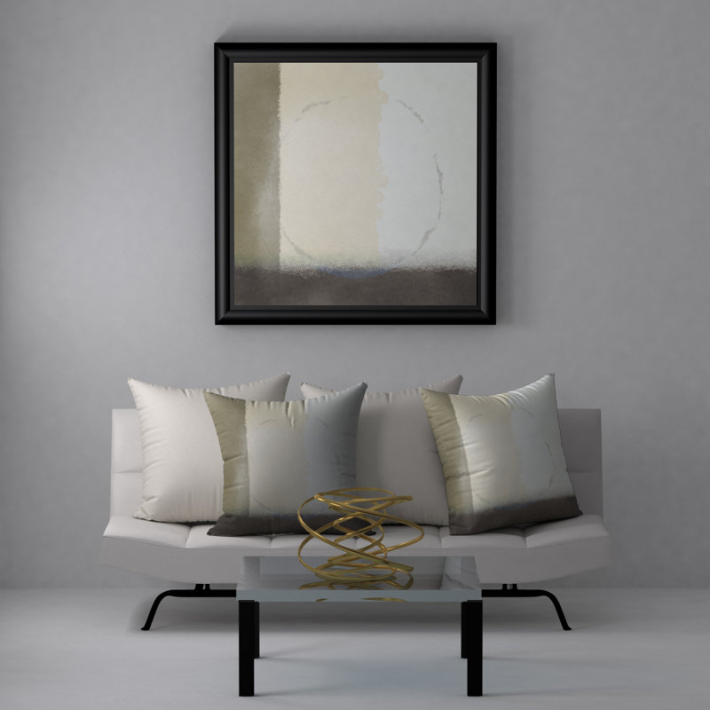 Reversible Throw Pillow, 24" x 24"