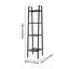 148cm H x 35cm W Iron Bookcase