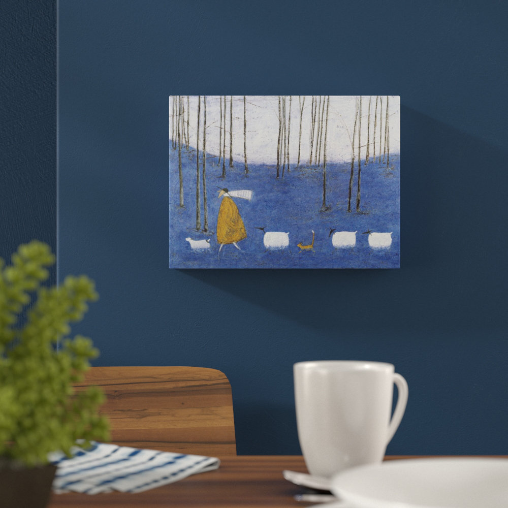 Tiptoe through the Bluebells by Sam Toft - Painting Print