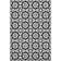 Premium Machine Washable Tweedy Black Rug