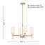 Lustre large 4 lumières 20,5 po Wexton-109594249-109594253