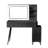 Makeup Vanity Desk with LED Lights, Mirror, and 4 Drawer Dressing Table Set with Stool for Modern Bedrooms-494643821