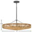  Lustre tambour 6 lumières
