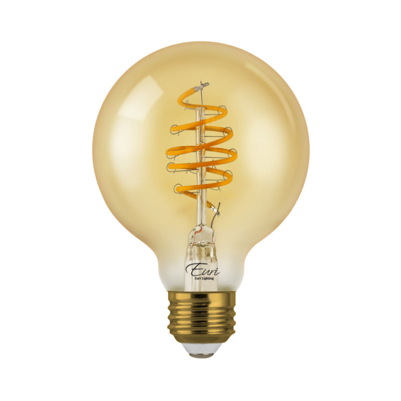 4.5 Watt G25 E26/Medium (Standard) Dimmable 2200K Bulb
