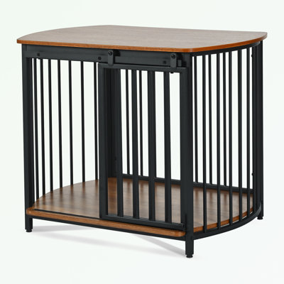 Cage pour chien avec portes doubles